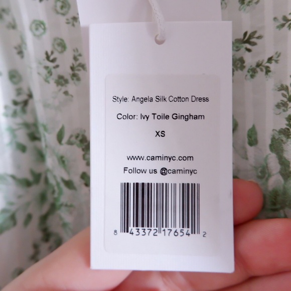 SOLD- CAMI NYC Angela Silk Floral Dress - Picture 6 of 9